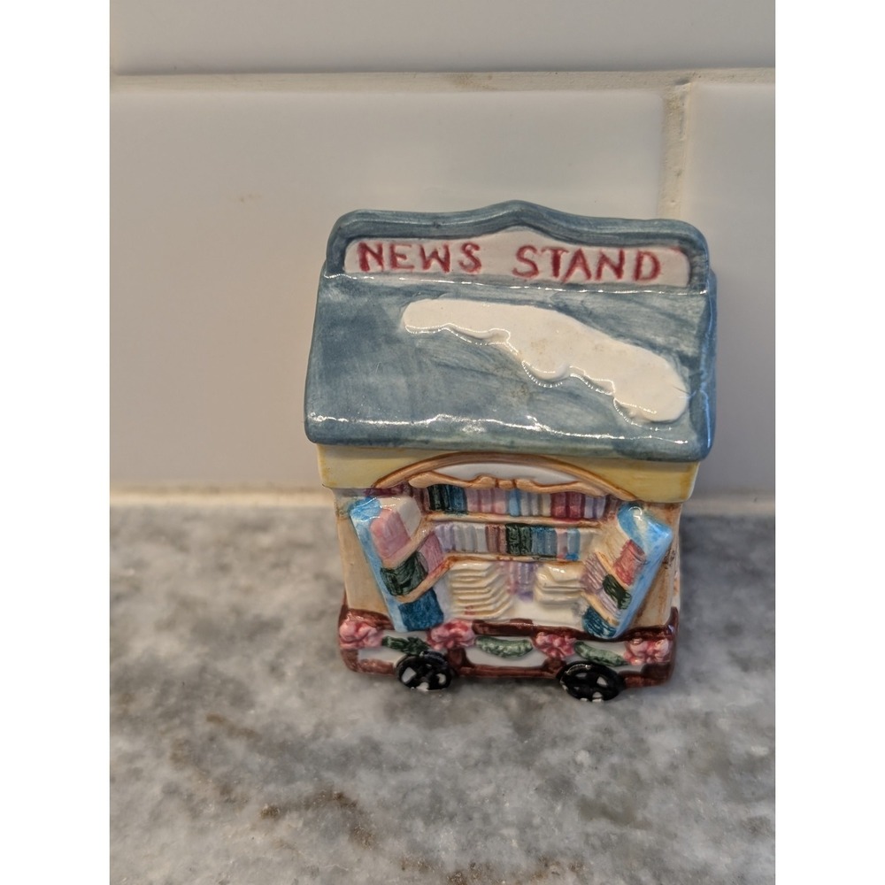 1995 Cosmos House Of Floyd Ceramic News Stand Salt/Pepper Shaker Replacement
